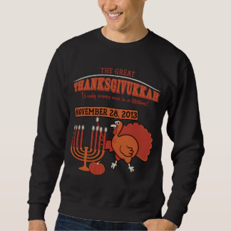 Moletom 'Thanksgivukkah festivo