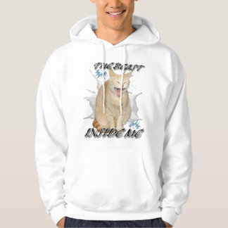 Moletom The Beast Inside Me funny meme cat sweatshirt