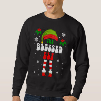 Moletom The Blessed Elf Christmas Family Matching Xmas Gro