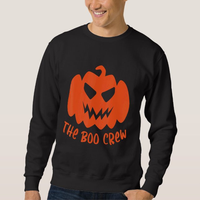 Moletom The Boo Crew Lazy Halloween Costume   Ghost Spirit (Frente)