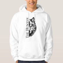 The Hunter Wolf Graphic Hoodie
