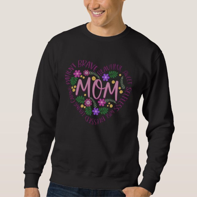 Moletom The Meaning of Mom Motheru2019s Day (Frente)