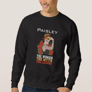 Moletom The woman the myth the legend Paisley Premium