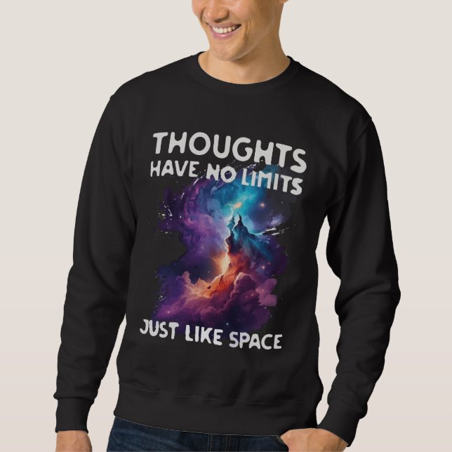 Moletom Thoughts Have No Limits (Frente)