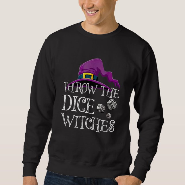 Moletom Throw The Dice Witches (Frente)