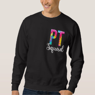 Moletom Tie Dye Pt Quadrado Terapêutica Física Apprecia