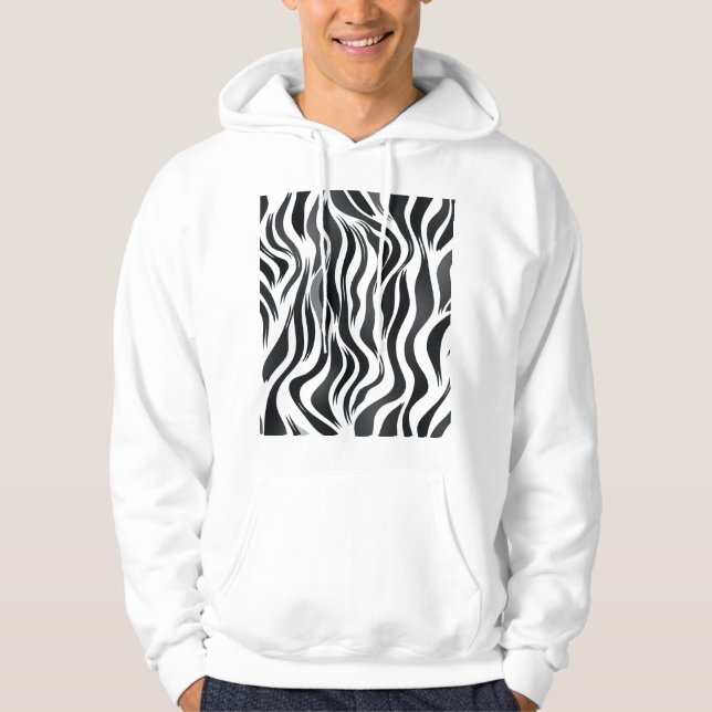 Moletom Tiger Pattern Hoodie (Frente)