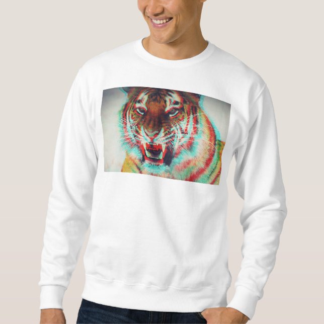 Moletom Tigre-animal tridimensional (Frente)