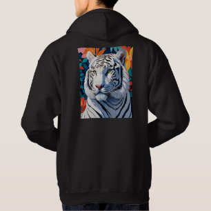 Moletom Tigre branco vibrante