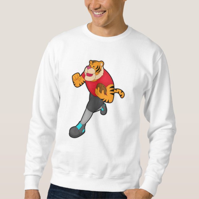 Moletom Tigre como jogador de futebol (Frente)
