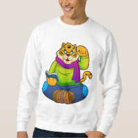 Tigre como Nerd do Livro