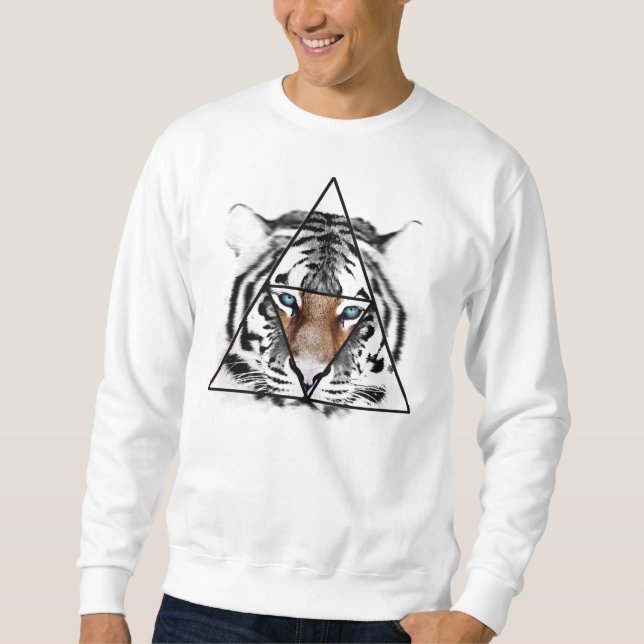 Moletom Tigre do hipster (Frente)
