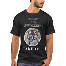 Tigre educativo com sede