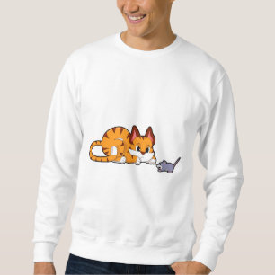 Moletom Tigre gato com rato