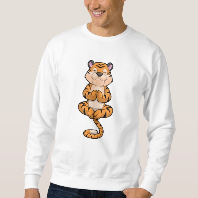Moletom Tigre na Malhação de Yoga (Frente)