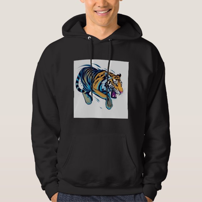 Moletom Tigre Saltador (Frente)
