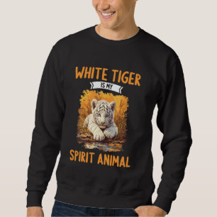 Moletom Tigres Brancos Tigre Brancos Tiger é o meu animal
