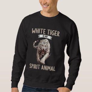 Moletom Tigres Brancos Tigre Brancos Tiger é o meu animal