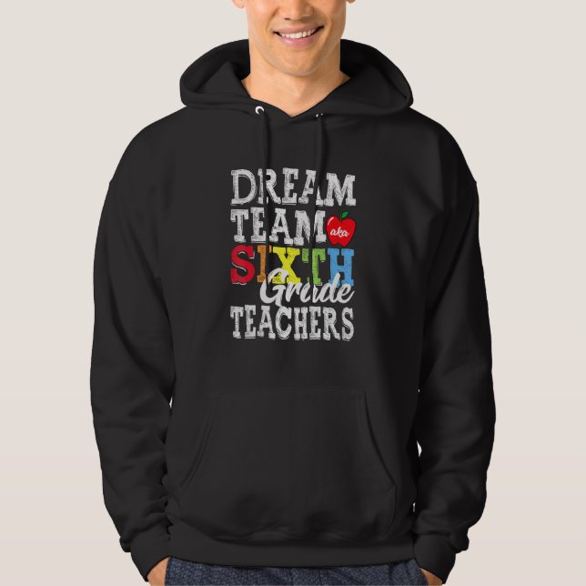 Moletom Time de Sonho Aka Professores do Sexto 6º Ano Equi (Frente)