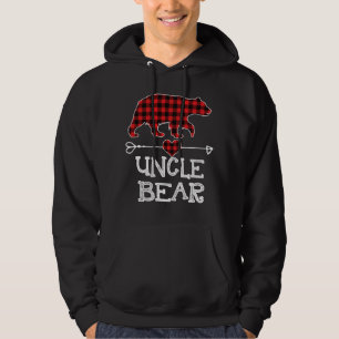 Moletom Tio Bear Christmas Pajama Red Xadrez Buffalo