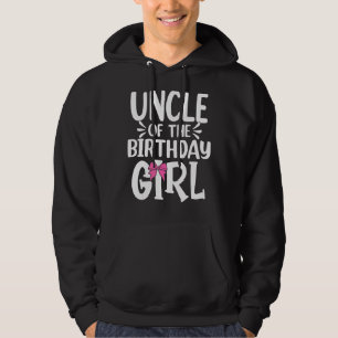 Moletom Tio Da Rapariga De Aniversário, Mãe, Pai Filhos, M