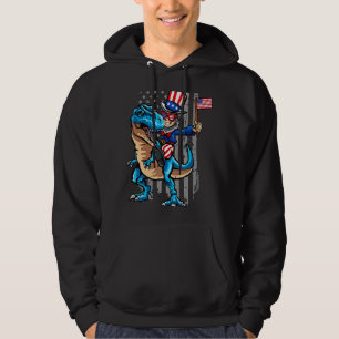Moletom Tio Sam Rex Dinossaur América 4 De Julho Usa