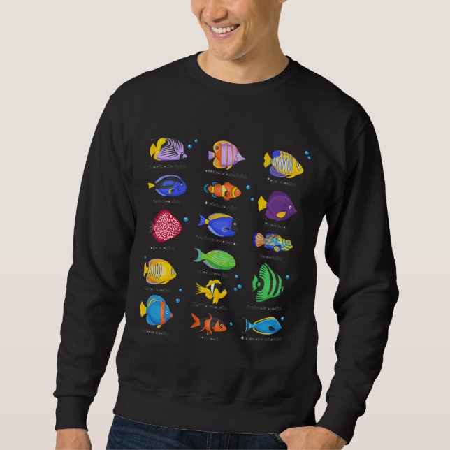 Moletom Tipo de Oceano Peixe (Frente)