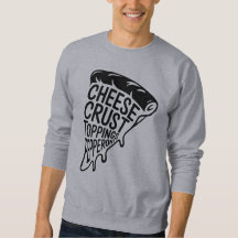 Tipografia da Pizza Slice T-Shirt