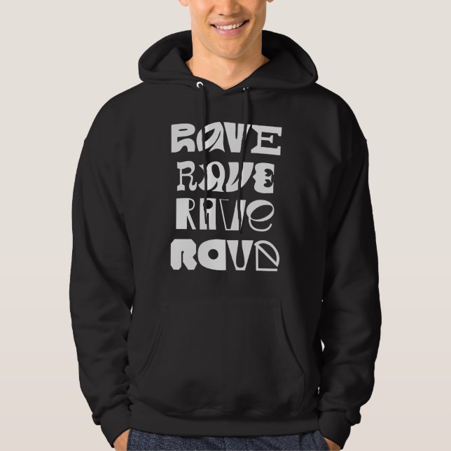 Moletom Tipografia de Rave (Frente)