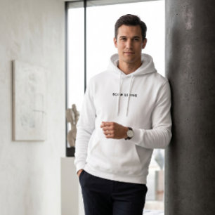 Moletom Tipografia Minimalista de Slow Living Aconchegante