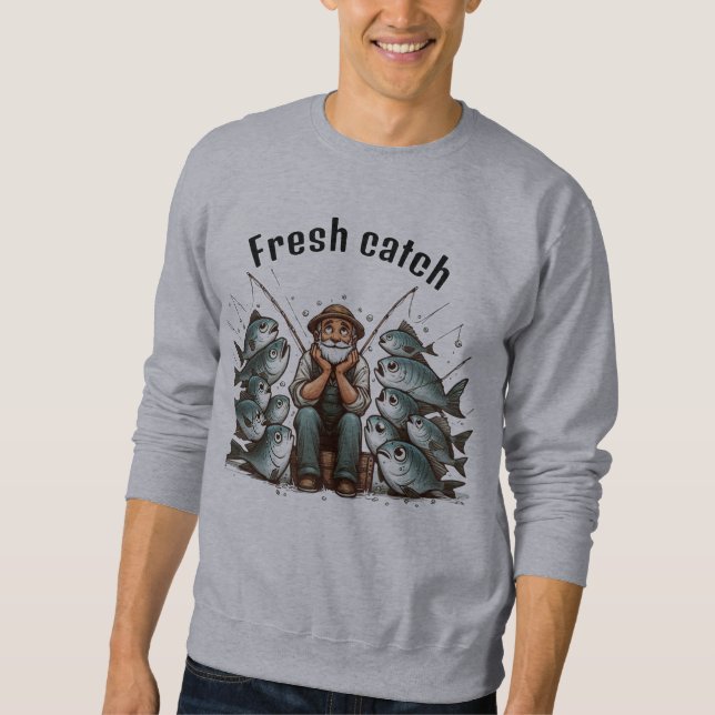 Moletom Tired Fisherman Sweatshirt (Frente)