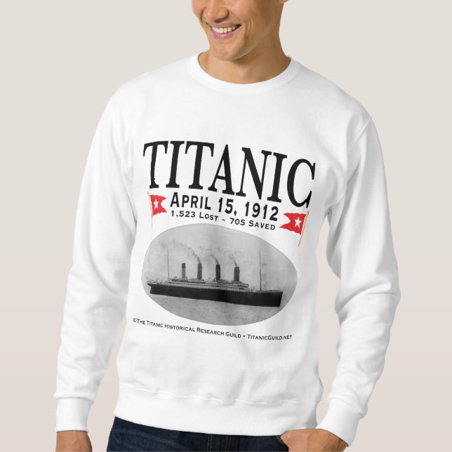 Moletom Titanic Ghost Ship Sweatshirt (Frente)
