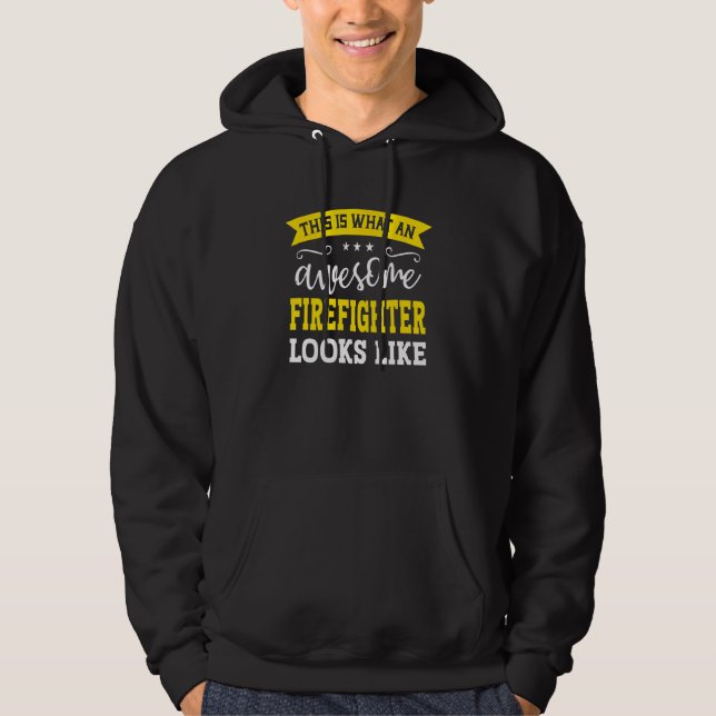 Moletom Título de Emprego de Bombeiro Funcionário Trabalha (Frente)