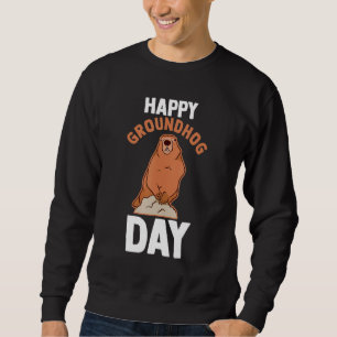 Moletom Toca-Toco Roedor Marmota Falador Feliz Dia da Ma