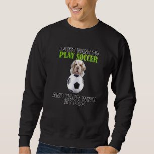 Moletom Tocar Soccer Hang W Dog Clumber Spaniel