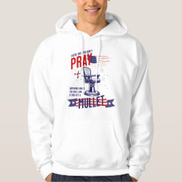 Moletom Toda vez que você não rezar Hoodie Patriótico Engr