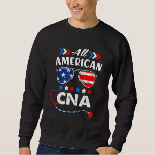 Moletom Todos Os Óculos Solares América Bandeira Americana
