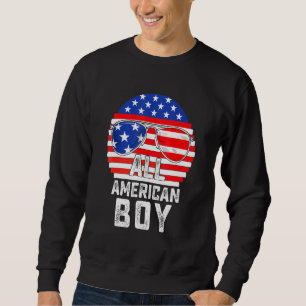 Moletom Todos Os Rapazes Americanos 4 De Julho Meninos Cri