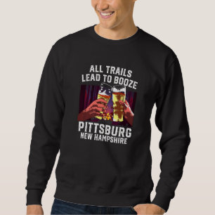 Moletom Todos Os Trilhos Levam A Um Acampamento De Pittsbu