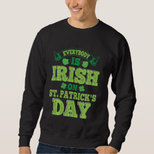 Moletom Todos São Irlandeses Na Rua Patrick Day Santo Patr