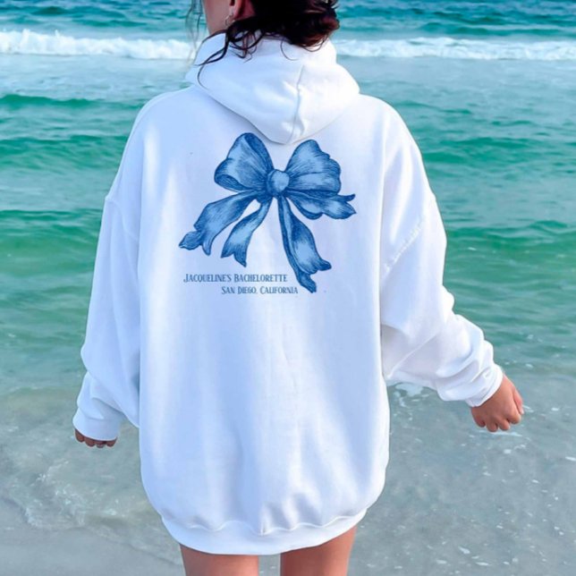 Moletom Toile Coquette French Blue Arco Bachelorette (Hoodie)