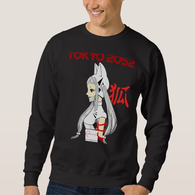 Moletom Tokyo 2052 2 Kitsune Shinobi 2 (Frente)