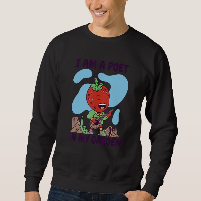 Moletom Tomate De Sobreposição De Jardinagem Jardineira (Frente)