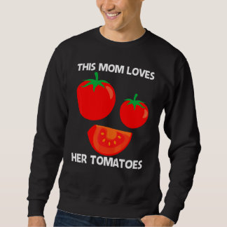 Moletom Tomate Legal Para Mãe Saudável Fruta Vermelha Comi