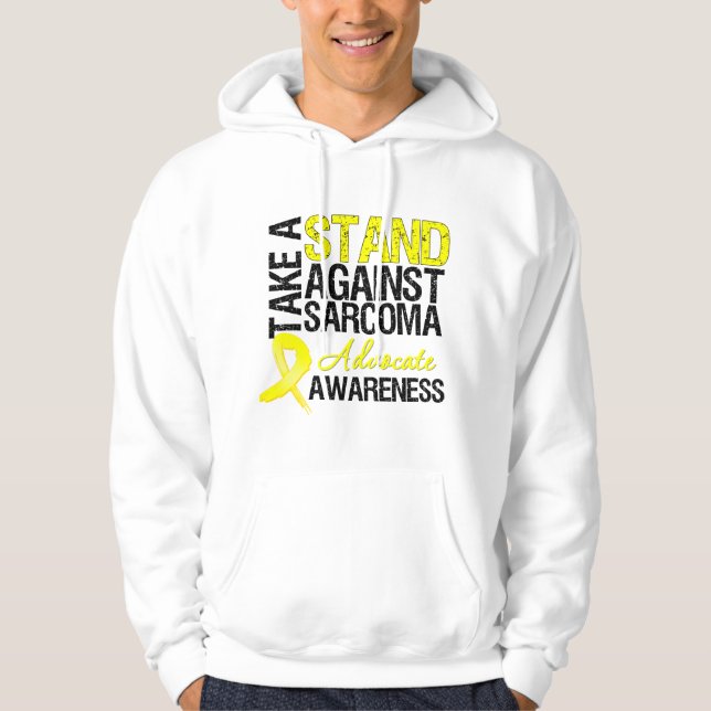 Moletom Tome um suporte contra o Sarcoma (Frente)