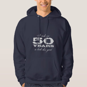 Moletom Tomou 50 anos para olhar este bom hoodie do