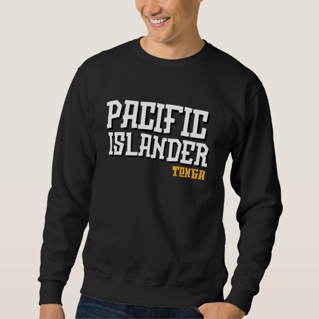 Moletom Tongan Pacific Islander Sweatshirt (Frente)