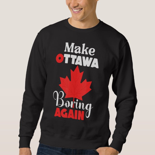 Moletom Torne Ottawa Chata Novamente Ottowa Canadá (Frente)
