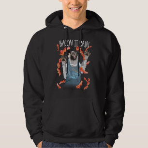 Moletom Toucinho Está Chovendo Pug Gráfico Divertido