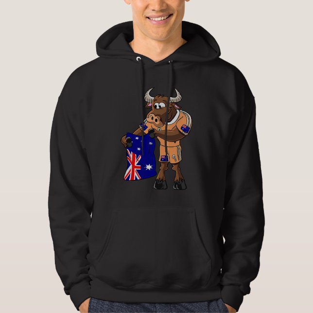 Moletom Touro Fã Australiano (Frente)
